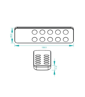 Sunricher easy-RF LED 10-zone controller SR-2802 | Future House Store