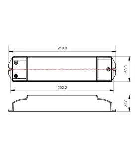 Sunricher constant current RF LED dimmable driver SRP-2504-50W-CC - 2