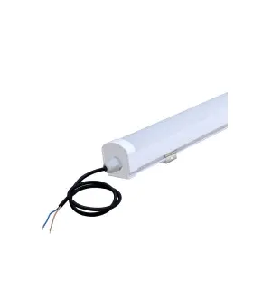 MiBoxer 18W RGB+CCT LED linear light LL1-18 with connected wiring ready for installation