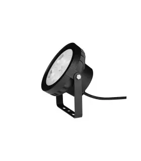 black colour changing garden lamp