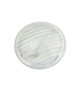 Top-down view of MiBoxer 18W RGB+CCT PAR56 LED Pool Light with a focus on the LED arrangement.