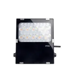 Top view of the MiBoxer 50W RGB+CCT LED garden light displaying its LED panel