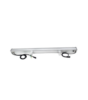 Top view of the MiBoxer 72W RGBW LED wall washer light with adjustable mounting brackets.