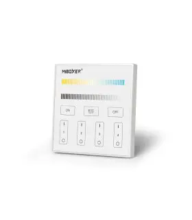 MiBoxer DMX512 master controller, front view displaying control buttons