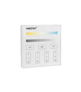 MiBoxer DMX512 master controller, close-up view of front panel buttons