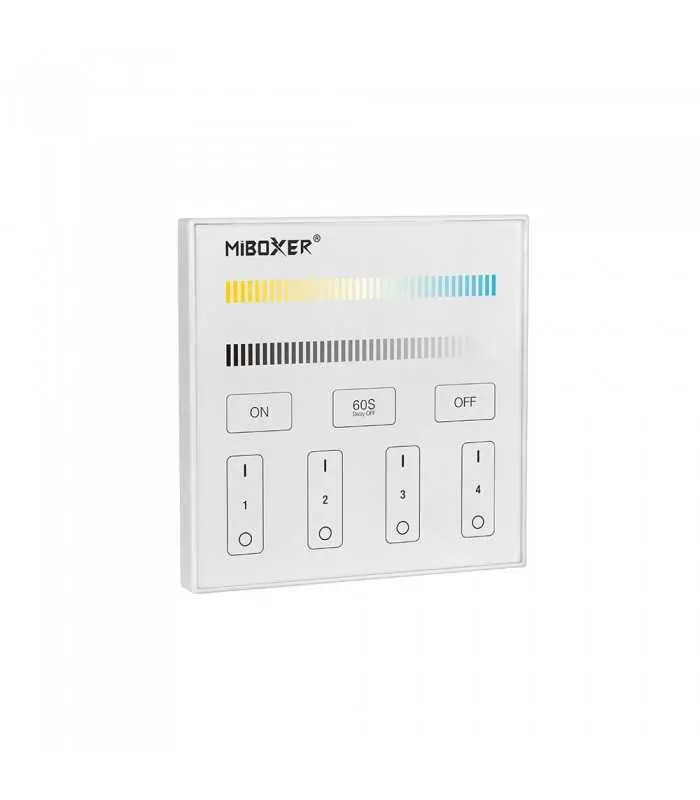 MiBoxer DMX512 master controller, close-up view of front panel buttons