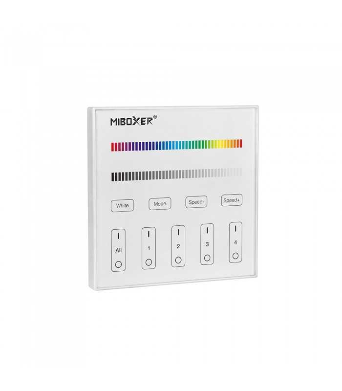 MiBoxer DMX512 master controller, close-up of the front panel with detailed button layout