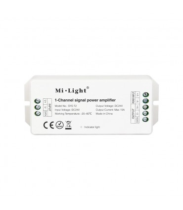 MiBoxer 1-channel signal power amplifier SYS-T2 smart lighting product