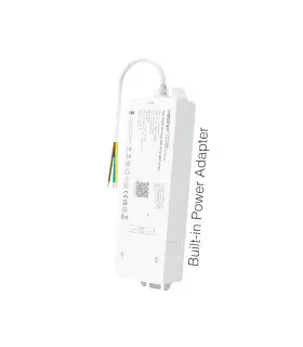 MiBoxer 75W RGBW dimming LED driver, showcasing its compact design and labelling on the casing.