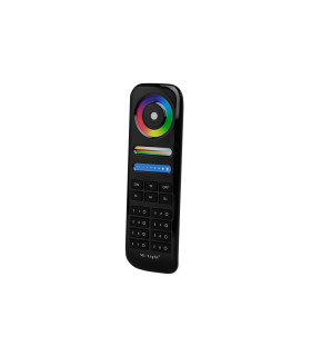 Mi-Light black 8-zone RGB+CCT remote FUT089-B