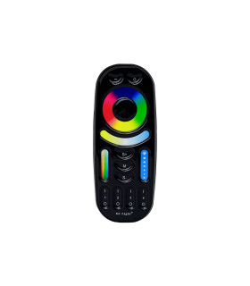 black 4-zone RGB+CCT remote control FUT092-B