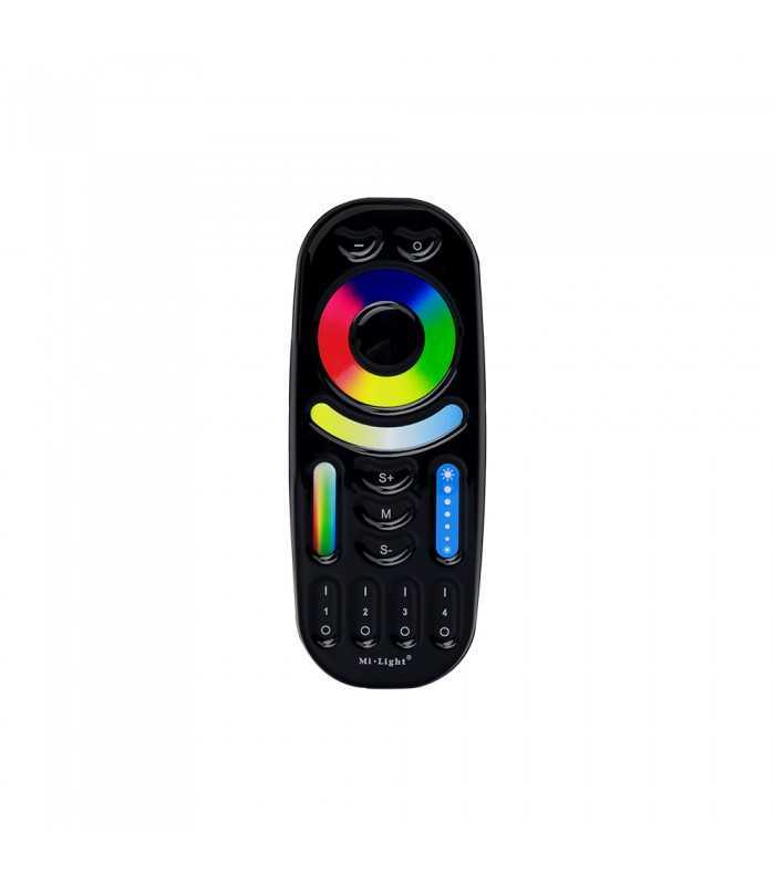 black 4-zone RGB+CCT remote control FUT092-B