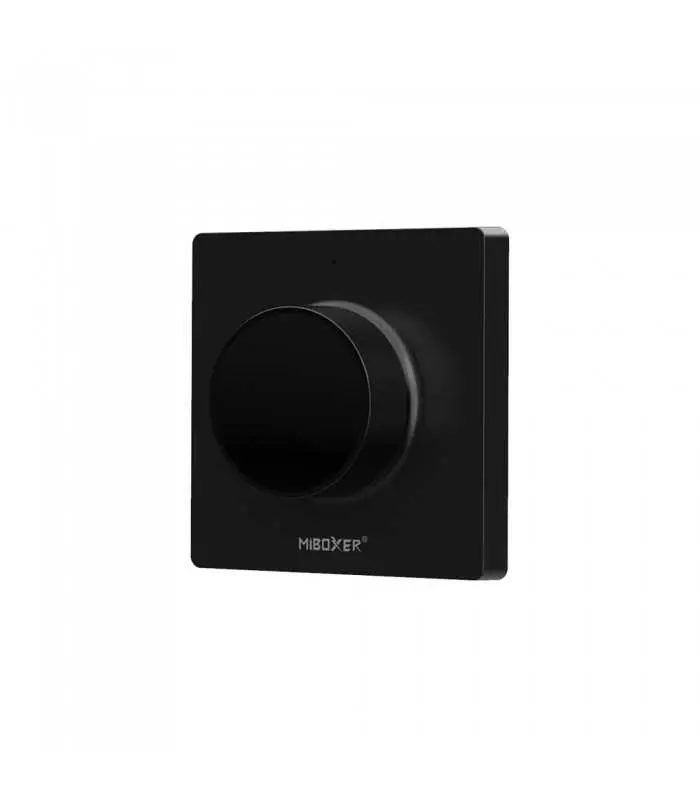 MiBoxer black rotating switch panel remote K1-B