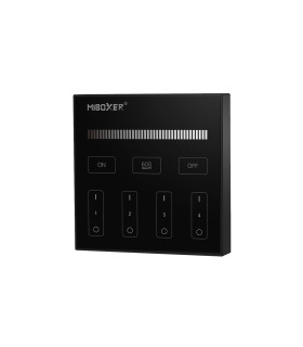 MiBoxer black 4-zone brightness panel remote B1-B