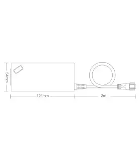 MiBoxer power supply size