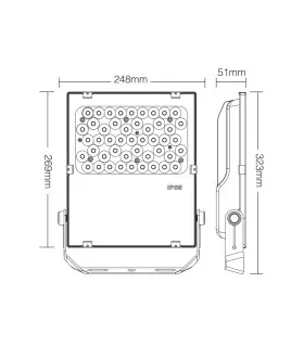 Mi-Light 50W RGB+CCT LED garden light FUTC06 - 8