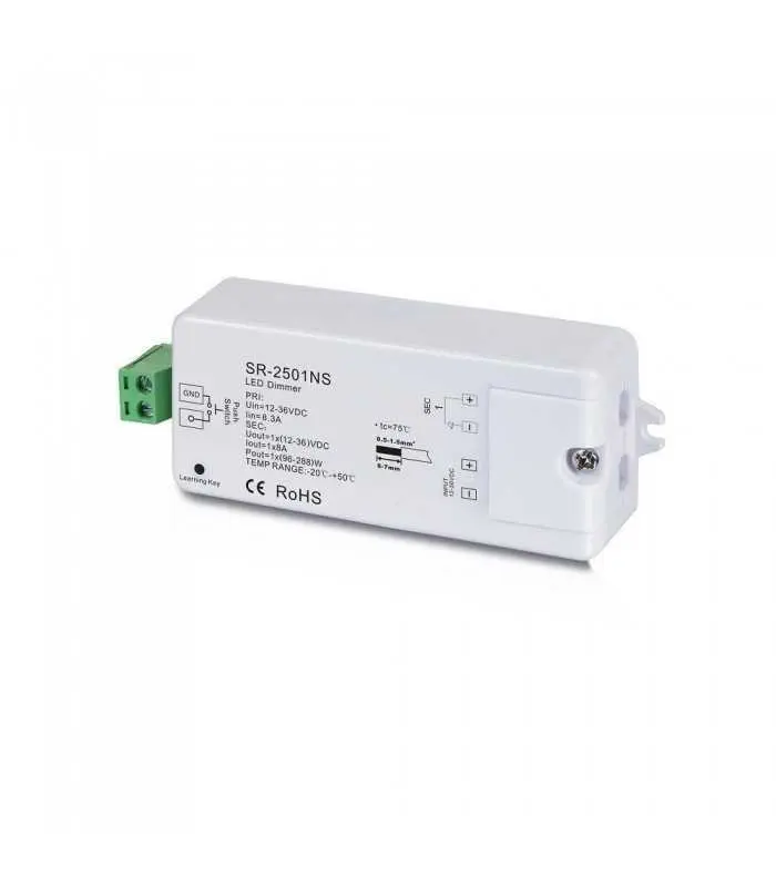 Sunricher 5A 4-channel constant voltage RF dimmer SR-2501N