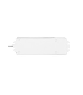 MiBoxer 75W dual white dimming LED driver, side view with input and output specifications