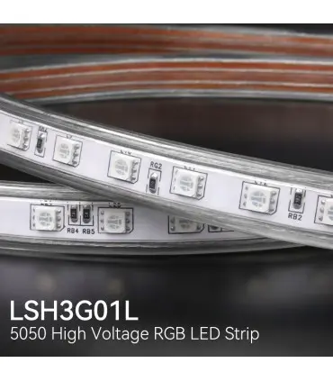 MiBoxer 5050 DC high voltage RGB LED strip 50m roll | Future House Store