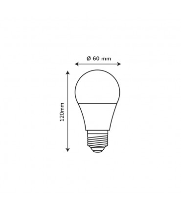 LEDOM E27 smart LED bulb A60 10W RGB+CCT TUYA