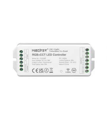 MiBoxer RGB+CCT LED controller (20A high current output) FUT039P | Future House Store