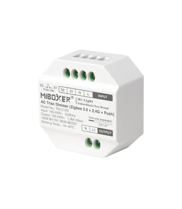 MiBoxer AC Triac dimmer (Zigbee 3.0 + 2.4G + Push) TRI-C1ZR | Future House Store