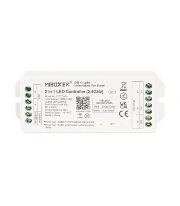MiBoxer 2 in 1 LED controller (2.4GHz) max 20A FUT035P+ | Future House Store