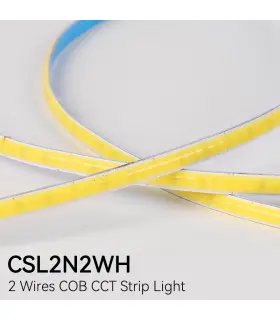 MiBoxer 2 Wires COB CCT Strip Light close-up