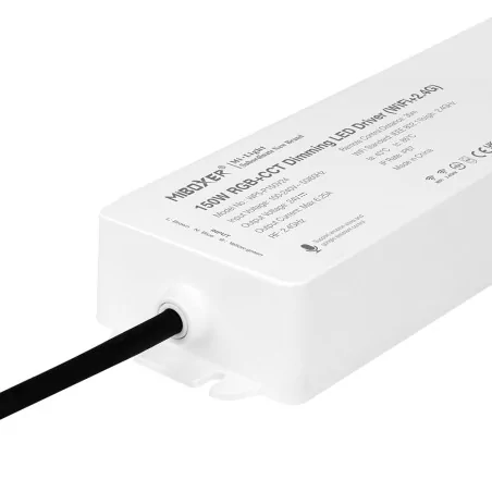MiBoxer 150W RGB+CCT LED driver (WiFi+2.4G) WP5-P150V24 | Future House Store