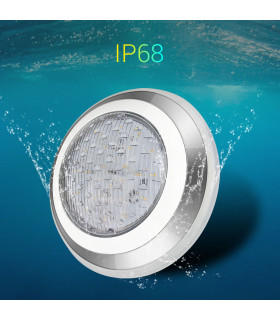 MiBoxer underwater light submerged in water, showcasing its IP68 waterproof rating.