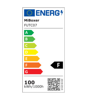 Energy efficiency label of FUTC07