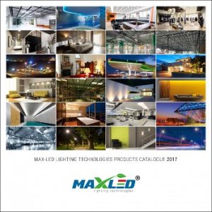 MAX-LED lighting technologies 2017 catalogue PDF cover