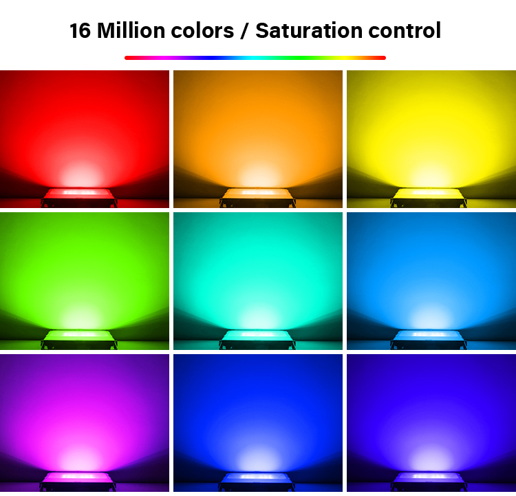 16 million colours saturation control LED RGB+CCT smart floodlight