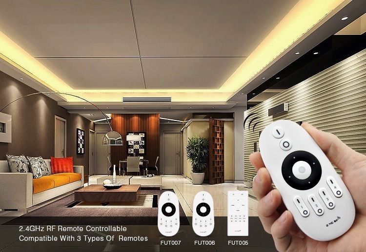 full control 2.4GHz remote controllers compatible with Mi-Light 2.4GHz multi white wireless WiFi dimmer FUT036