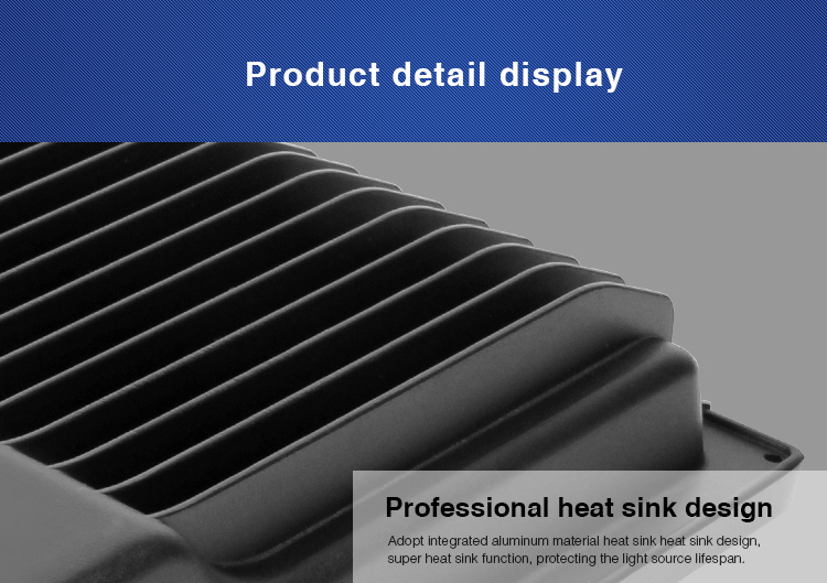 product detail pisplay professional heat sink design long lifespan