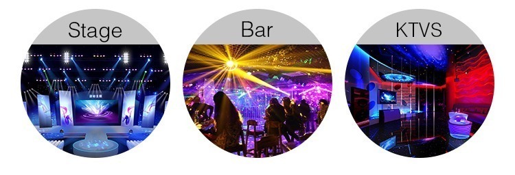 stage bar club KTVS application of DMX lighting