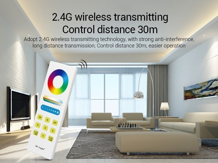 Mi-Light RGBW smart LED control system FUT044A wireless communication WiFi