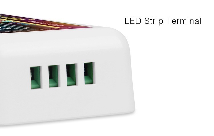 smart LED RGB controller strip terminals input connection