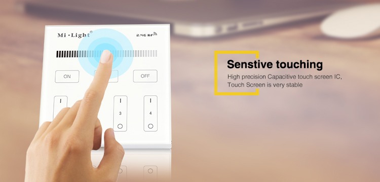 sensitive touching high precision capacitive touch screen IC stable