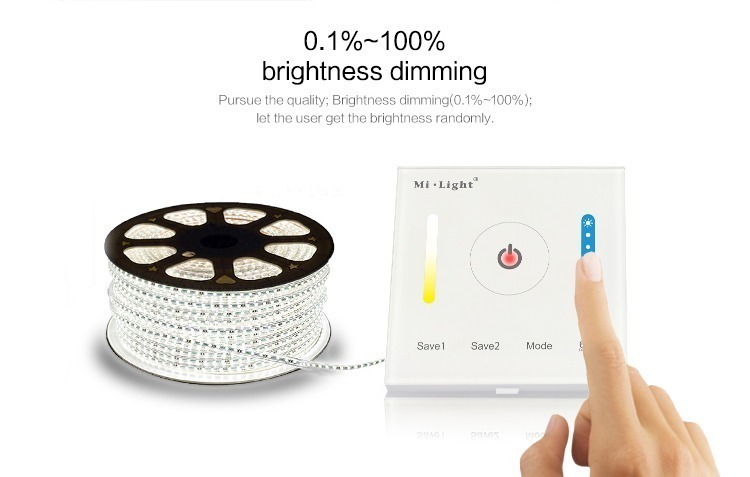 Mi-Light smart panel controller colour temperature P2 brightness dimming