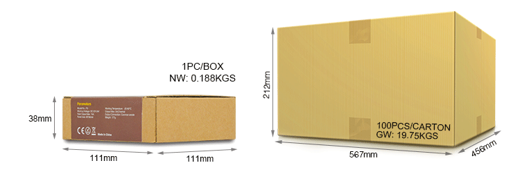 Mi-Light smart panel controller colour temperature P2 packaging retail and wholesale box smart lighting size and weight