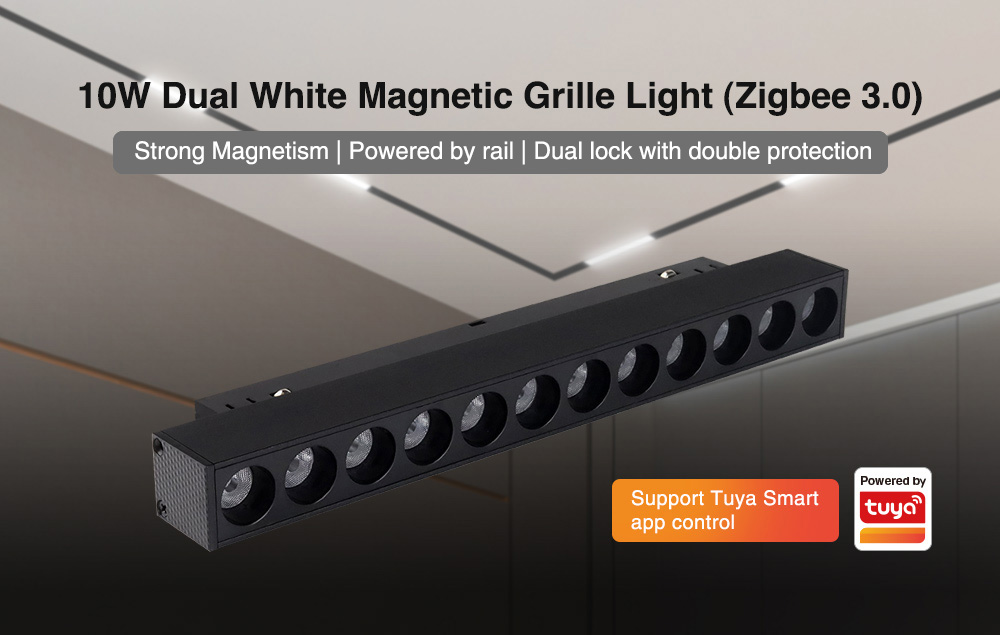 10W Dual White Magnetic Grille Light (Zigbee 3.0 + 2.4GHz)