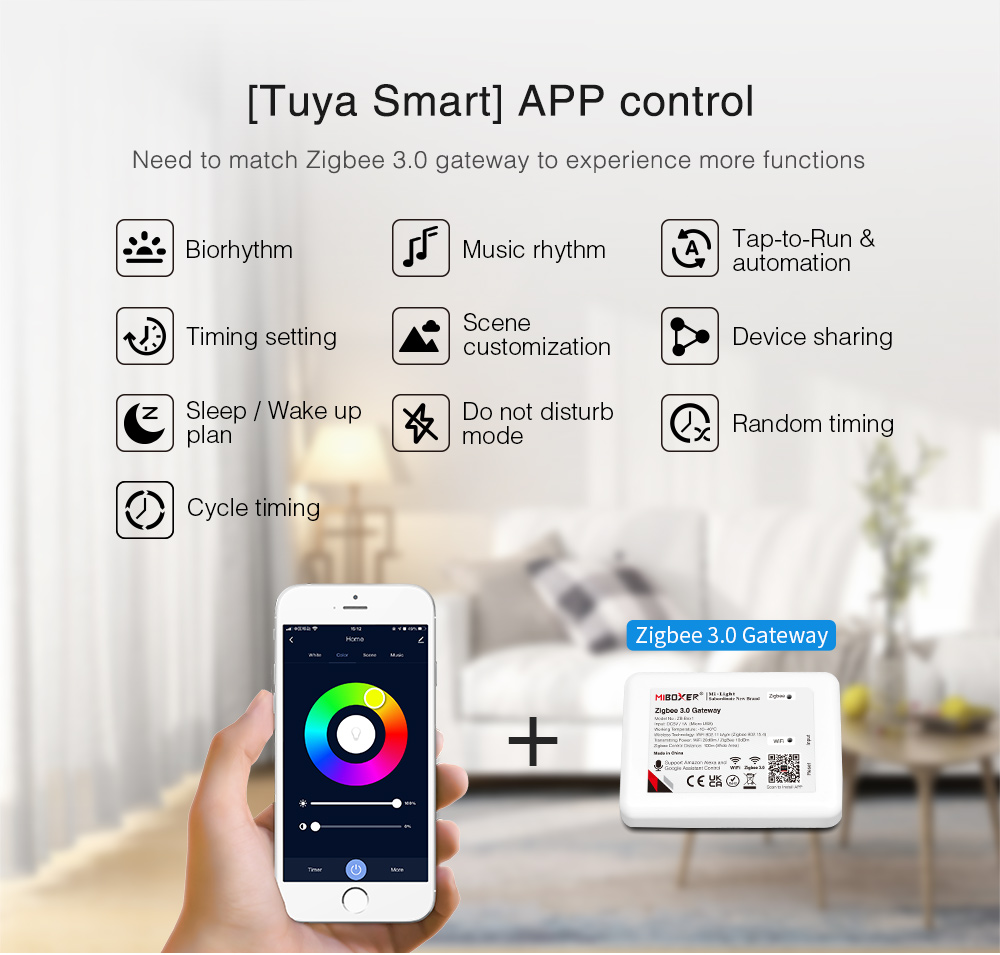 Zigbee technology, UK based business, APP control