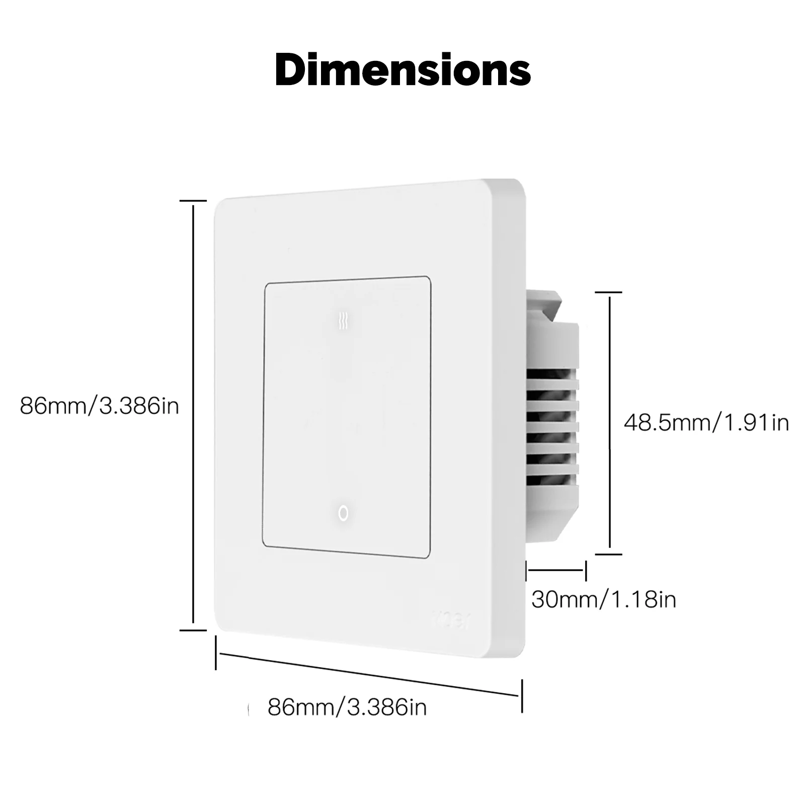 Smart Switch Dimensions