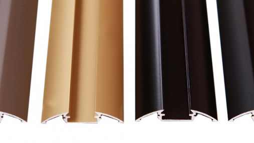 Surface aluminium profiles for LED strips
