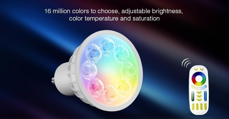 16 million colours to choose FUT103 adjustable brightness colour temperature and saturation spotlight