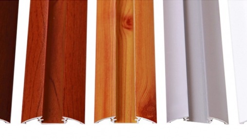 ALU-LED aluminium profile P4 wooden channel