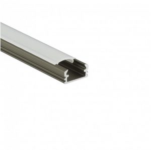 Surface aluminium profile P2 inox
