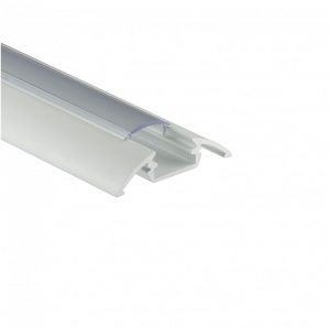 Surface aluminium profile P4 white