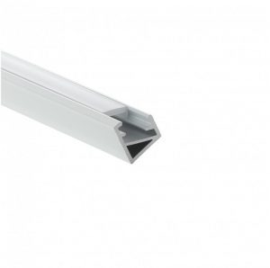 Corner aluminium profile TRI-LINE MINI white